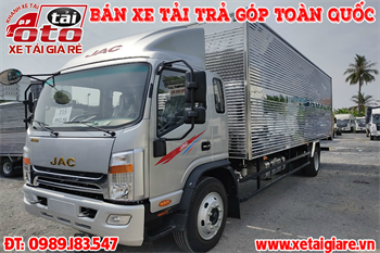 Xe Tải JAC N800 Thùng Kín | Xe Tải JAC 8 Tấn N800 Thùng Dài 7m6